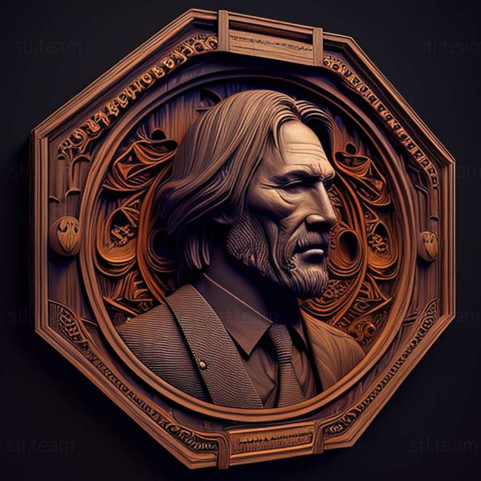 3D model John Wick Hex game (STL)